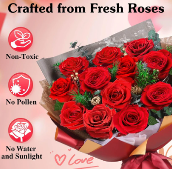 Polylove Roses Bouquet 7 flower