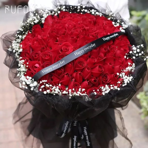 Eterfield 99 roses for your favorite princess, love will last forever Life together(Red Roses)