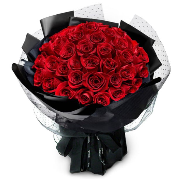 Eterfield 99 roses for your favorite princess, love will last forever Life together(Red Roses)