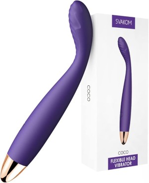G Spot Dildo Vibrator Adult Sex Toys - SVAKOM Waterproof Personal Massager Finger Dildos Vibrators for Women - 5 * 5 Vibrations Adult Toy Female Clitoral Stimulator for Clit Nipple (More Powerful)