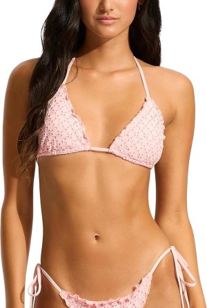 Seafolly Women's Slide Triangle Bikini Top