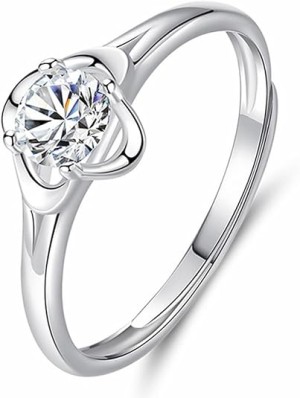 14K White Gold 1 Carat Diamond Ring For Women Wedding Engagement Ring For Womens IGI Certified, Gift For Her, Jewelry For Women