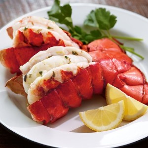 Premium North Atlantic Lobster Tails, 6 Count, 5 oz Each - Wild-Caught. Indulge in Luxury Seafood Dining with Sweet, Firm 5-Ounce Tails from Kansas City Steak Company (Pack of 6).