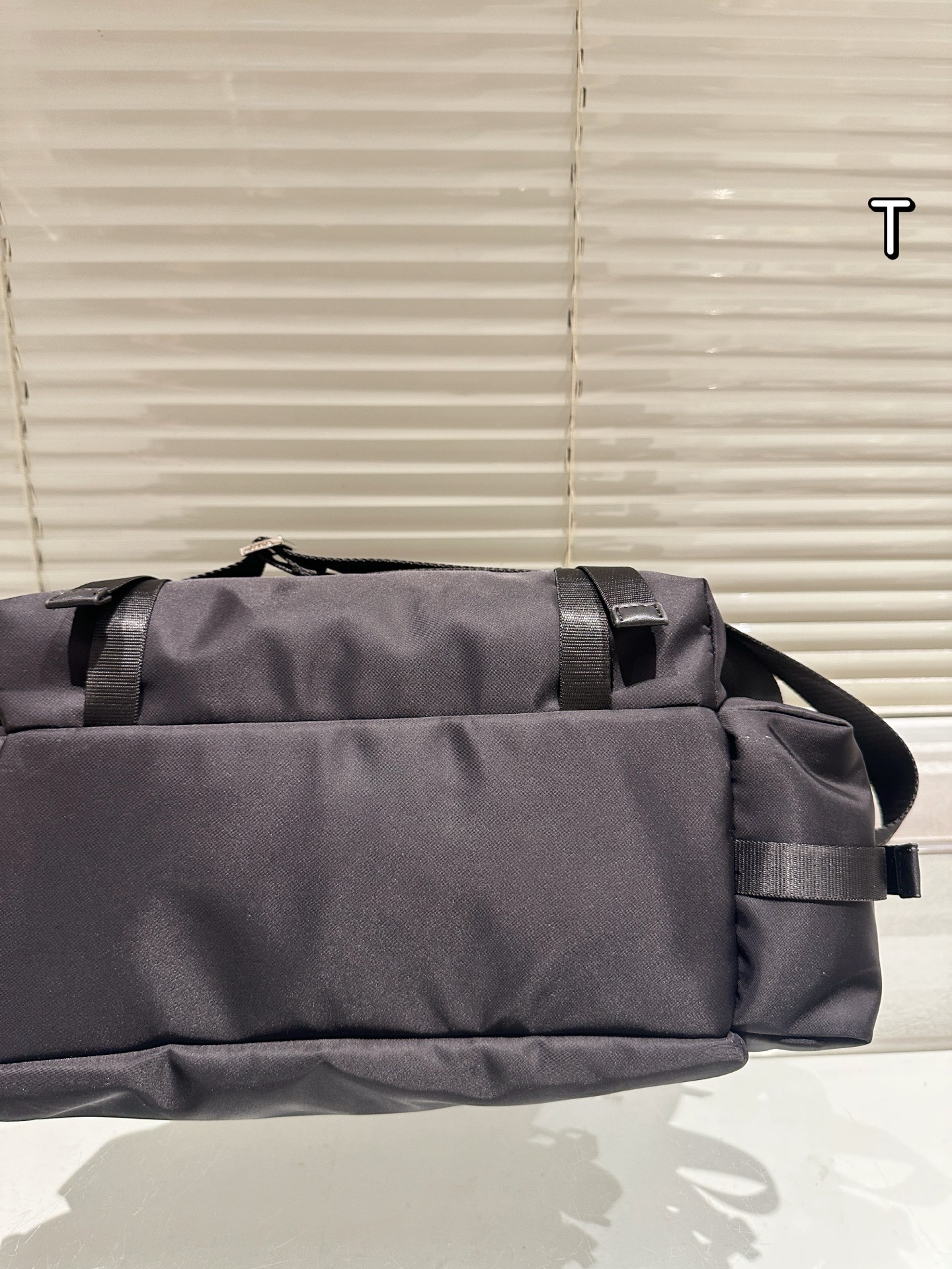 Prada Explore Series Recycled Nylon and Leather Messenger Bag