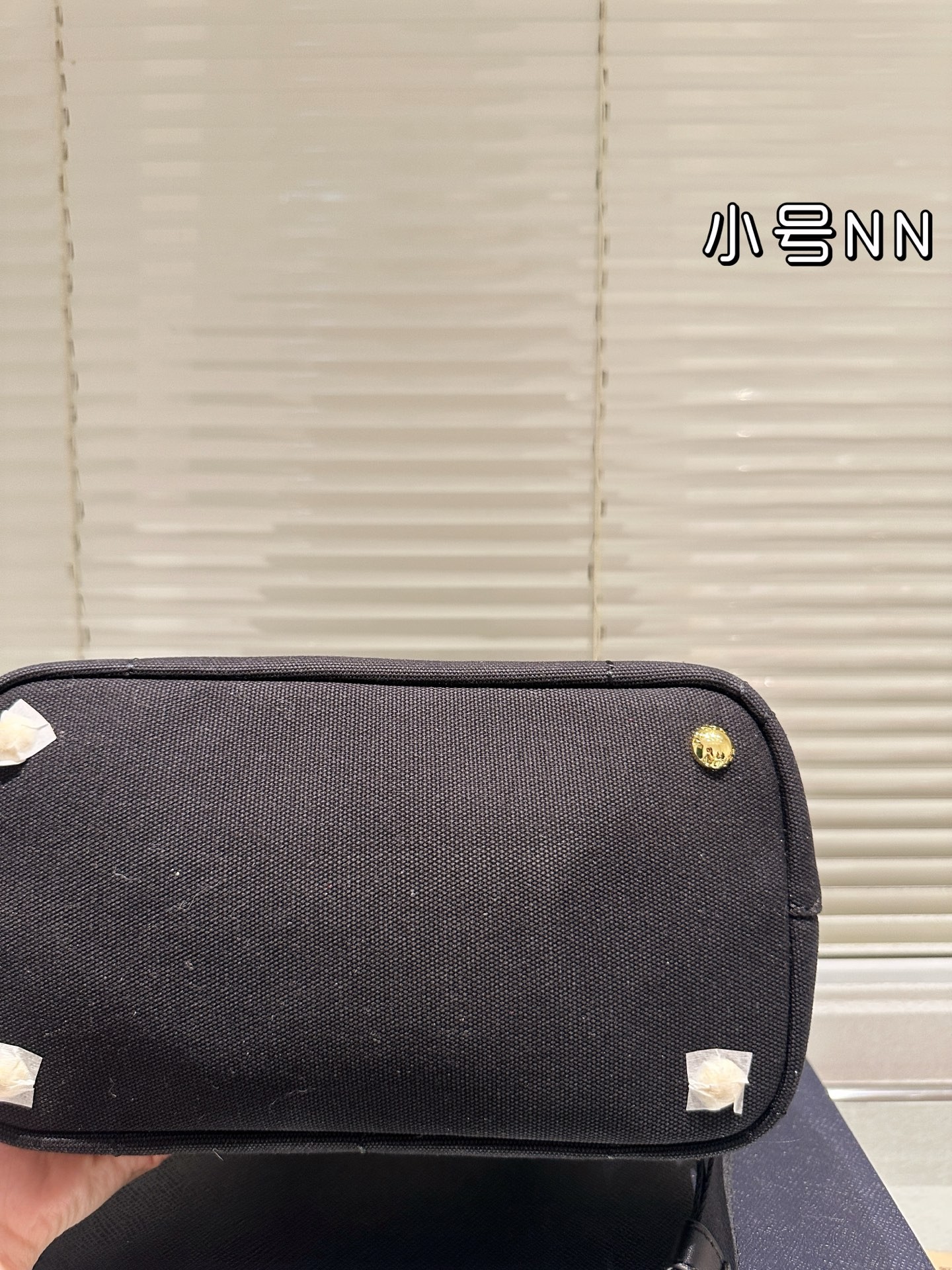 (Prada) Small Cotton Canvas Tote Bag