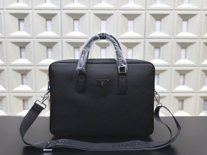 Prada Saffiano Leather Briefcase