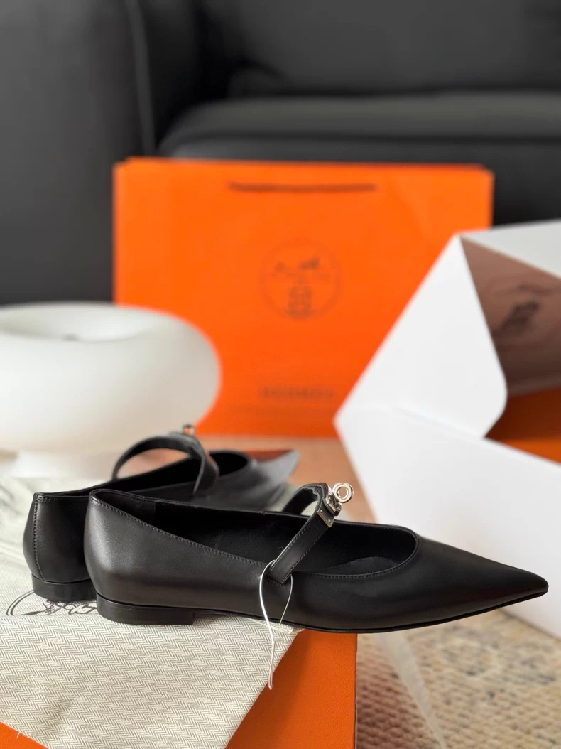 Hermès Kelly Ballet Flats