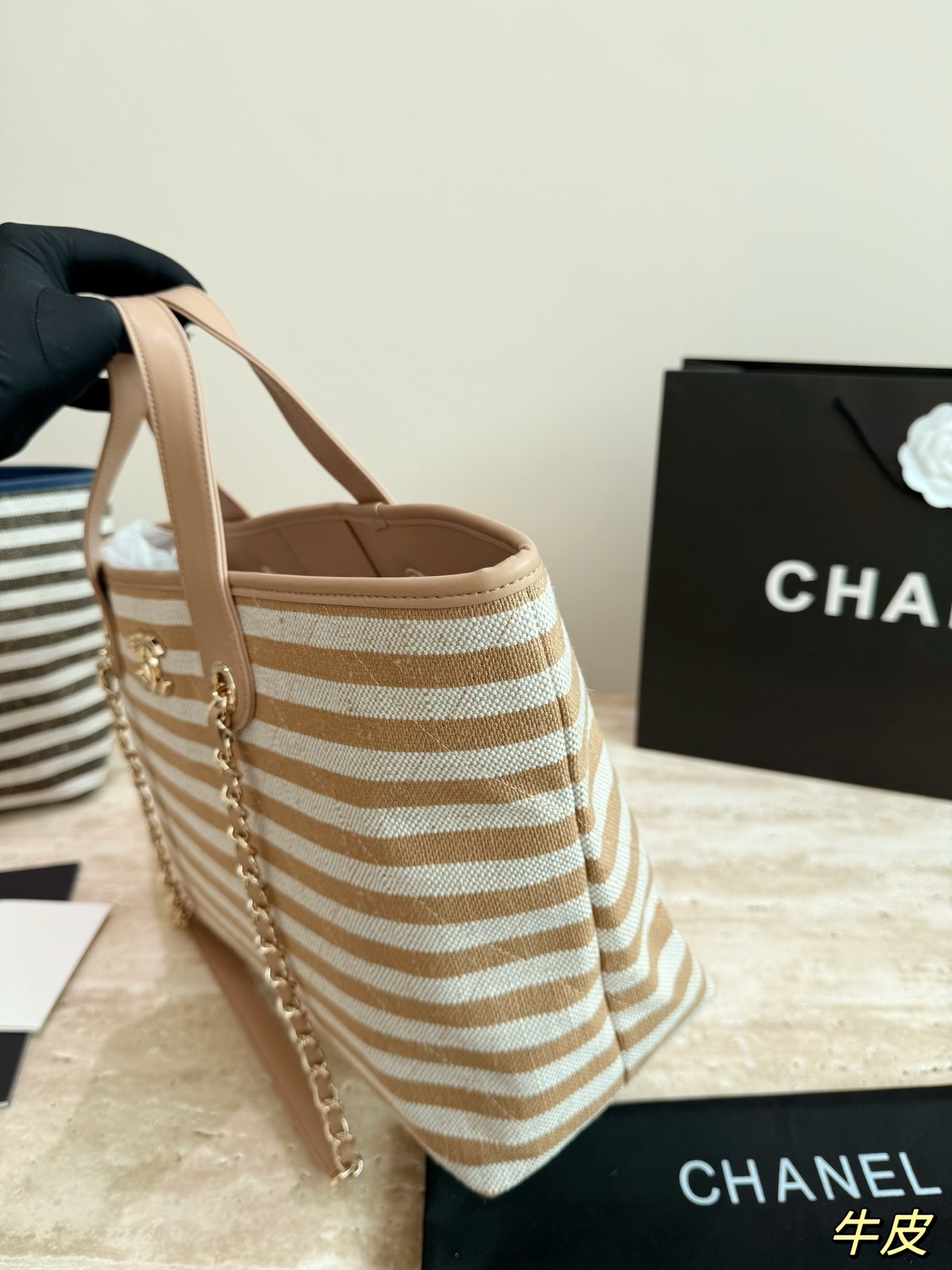 (Chanel) Deauville Tote Bag