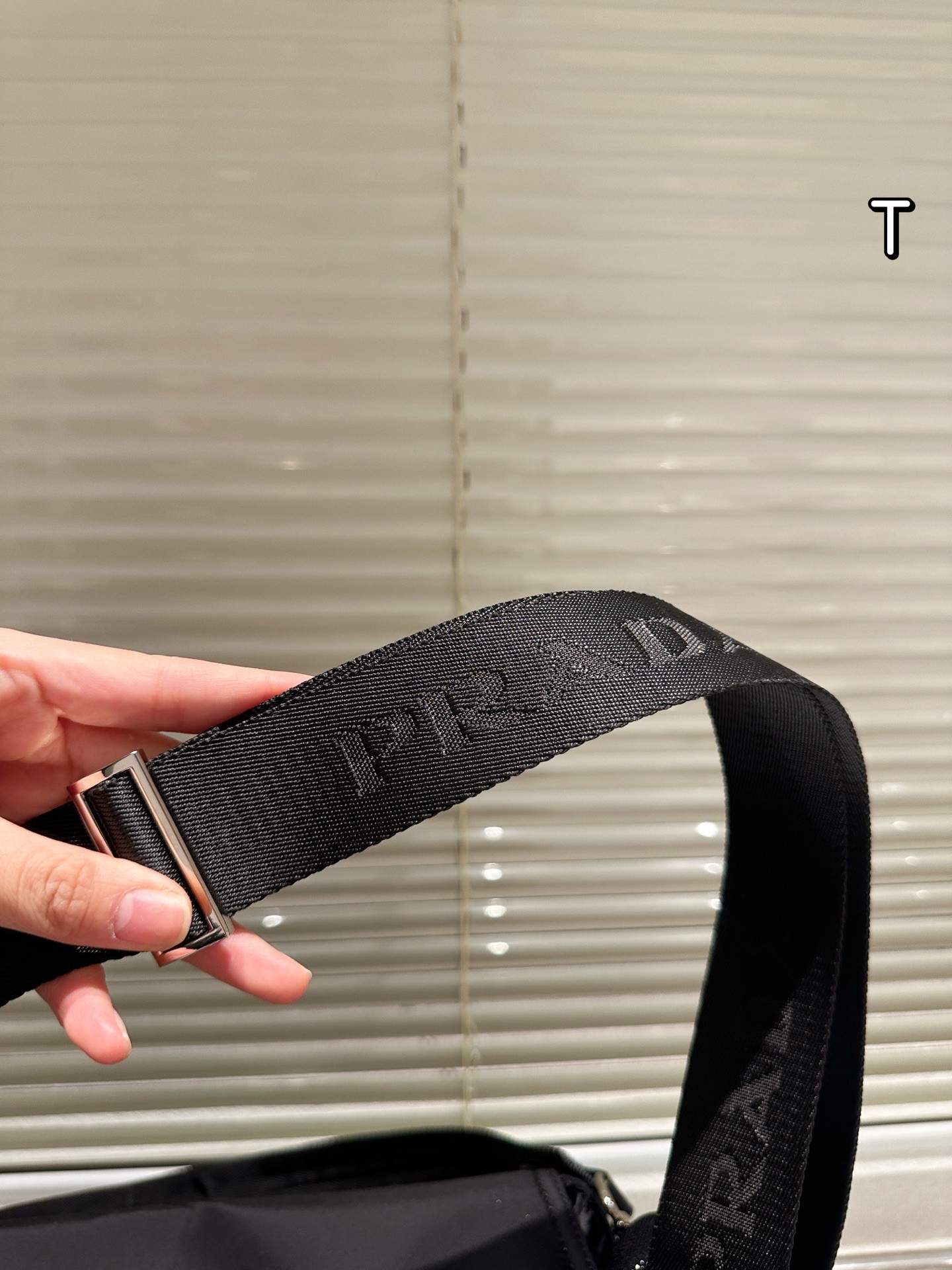 Prada Explore Series Recycled Nylon and Leather Messenger Bag