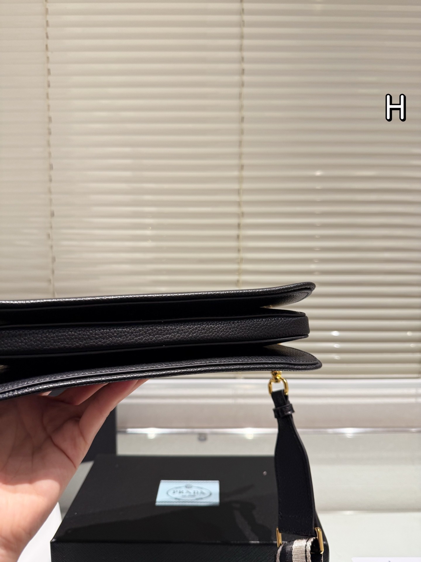 Prada Vitello Phenix Series Crossbody Bag