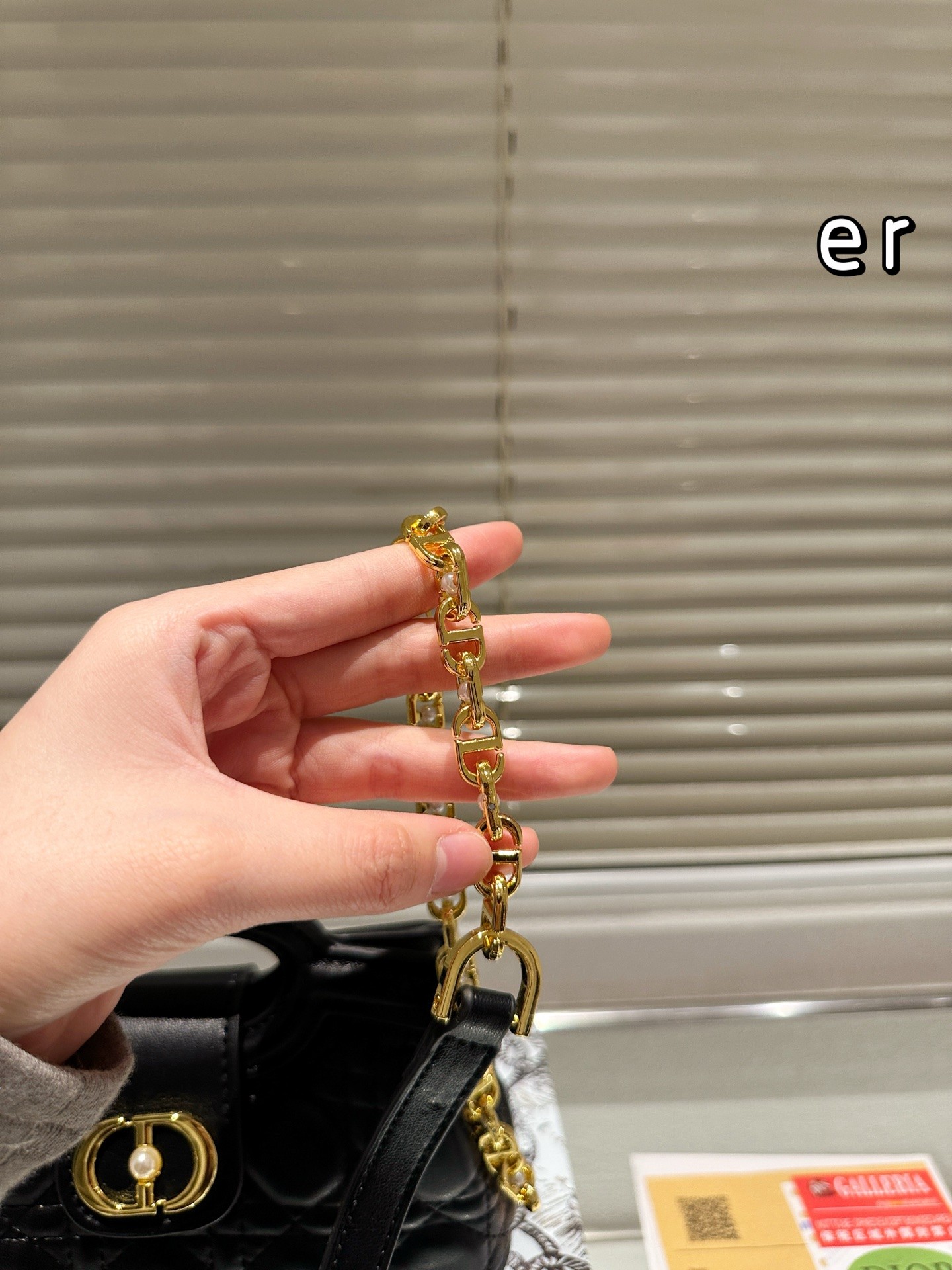 Mini sac à main Dior Jolie avec poignée supérieure