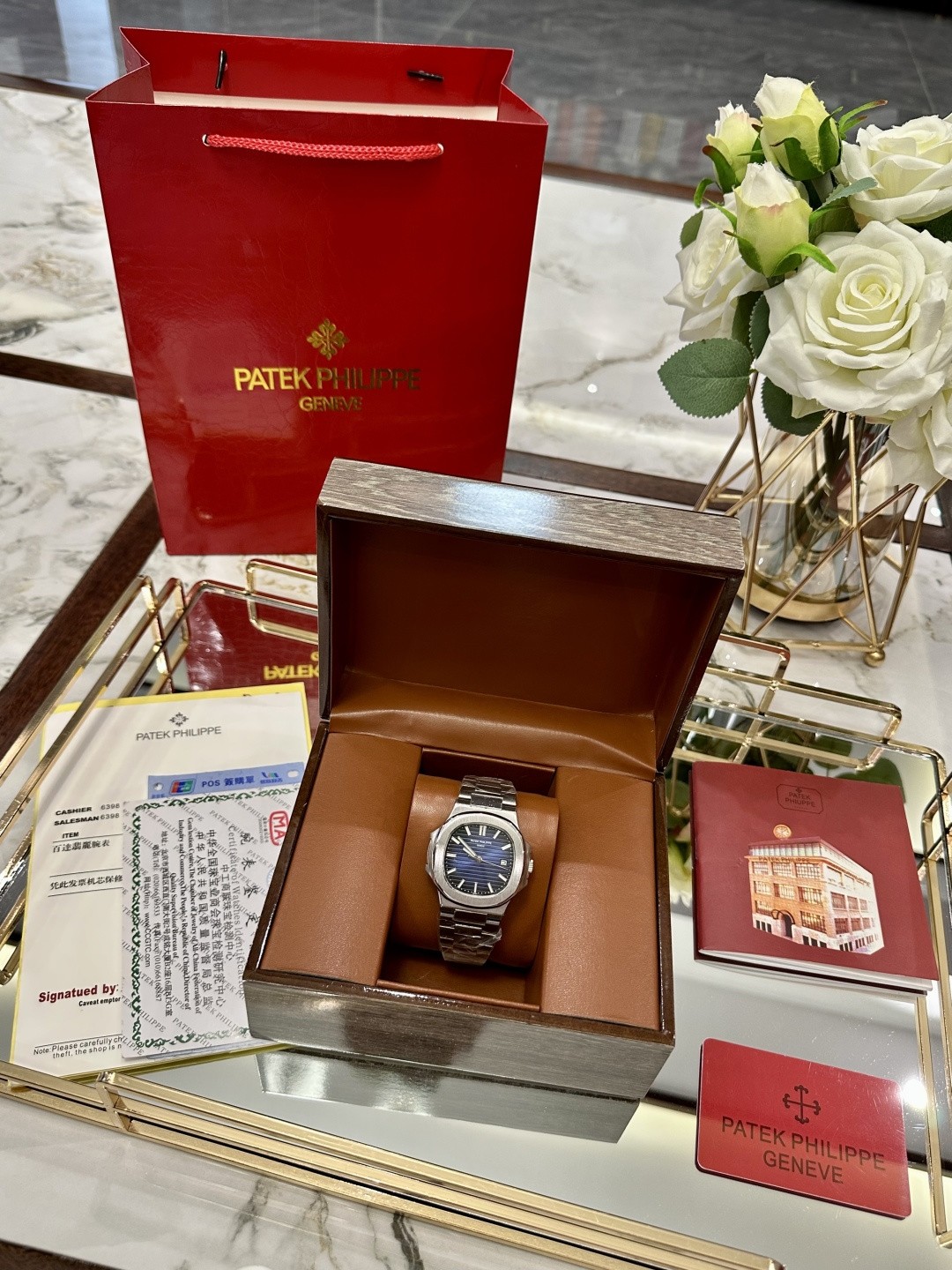 Patek Philippe Nautilus Automatic Mechanical Watch