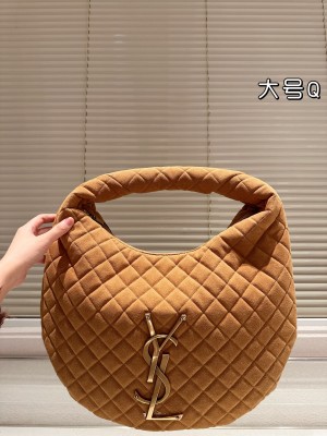 Sac à main HOBBO en daim matelassé Saint Laurent Icare