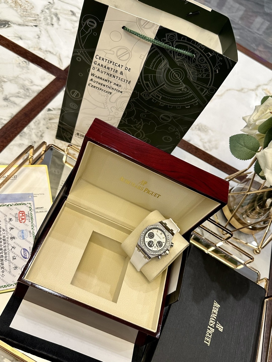 Audemars Piguet Royal Oak Offshore Ladies Automatic Chronograph.