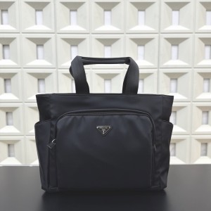 Prada Recycled Nylon Tote Bag