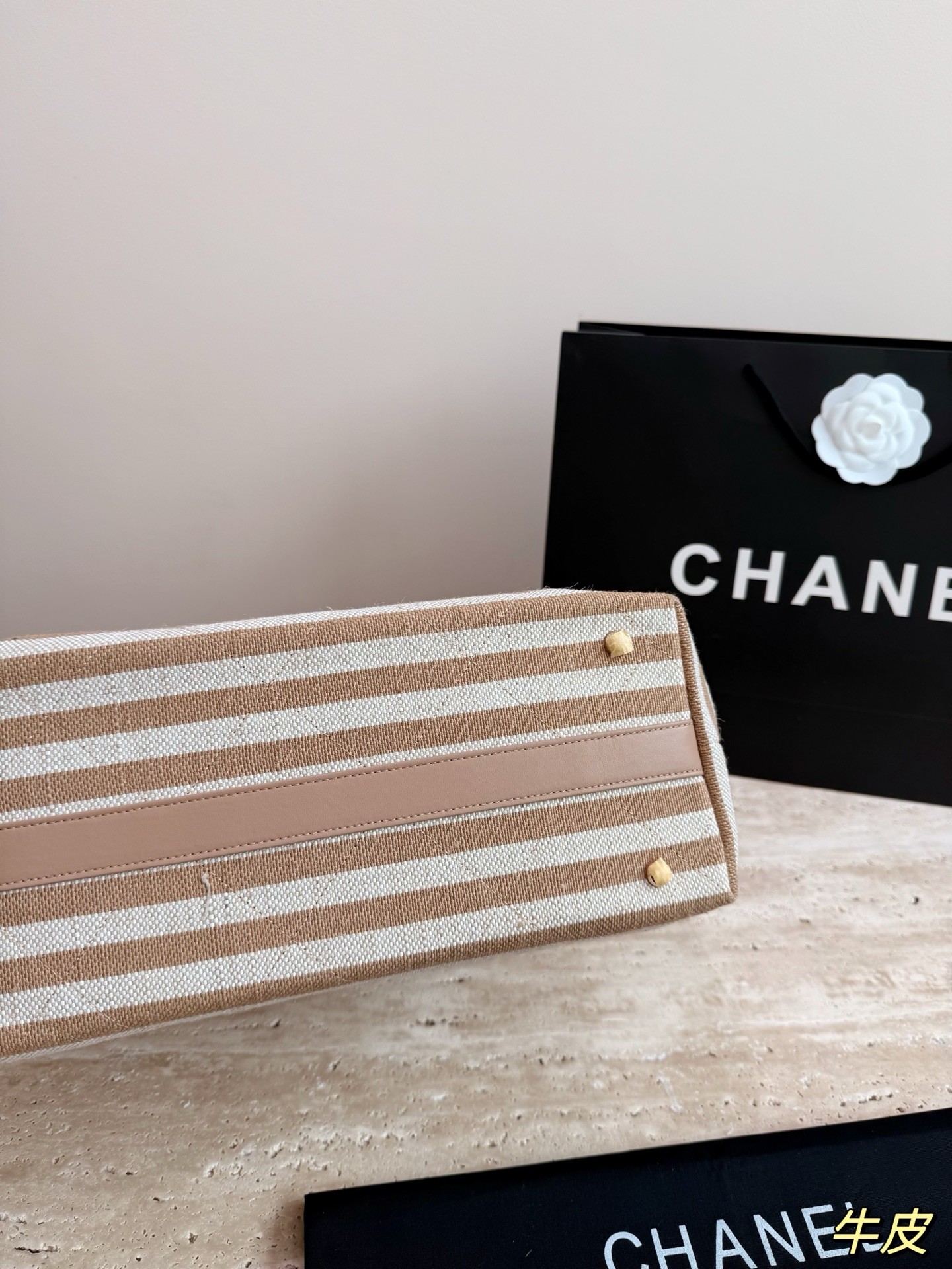 (Chanel) Deauville Tote Bag