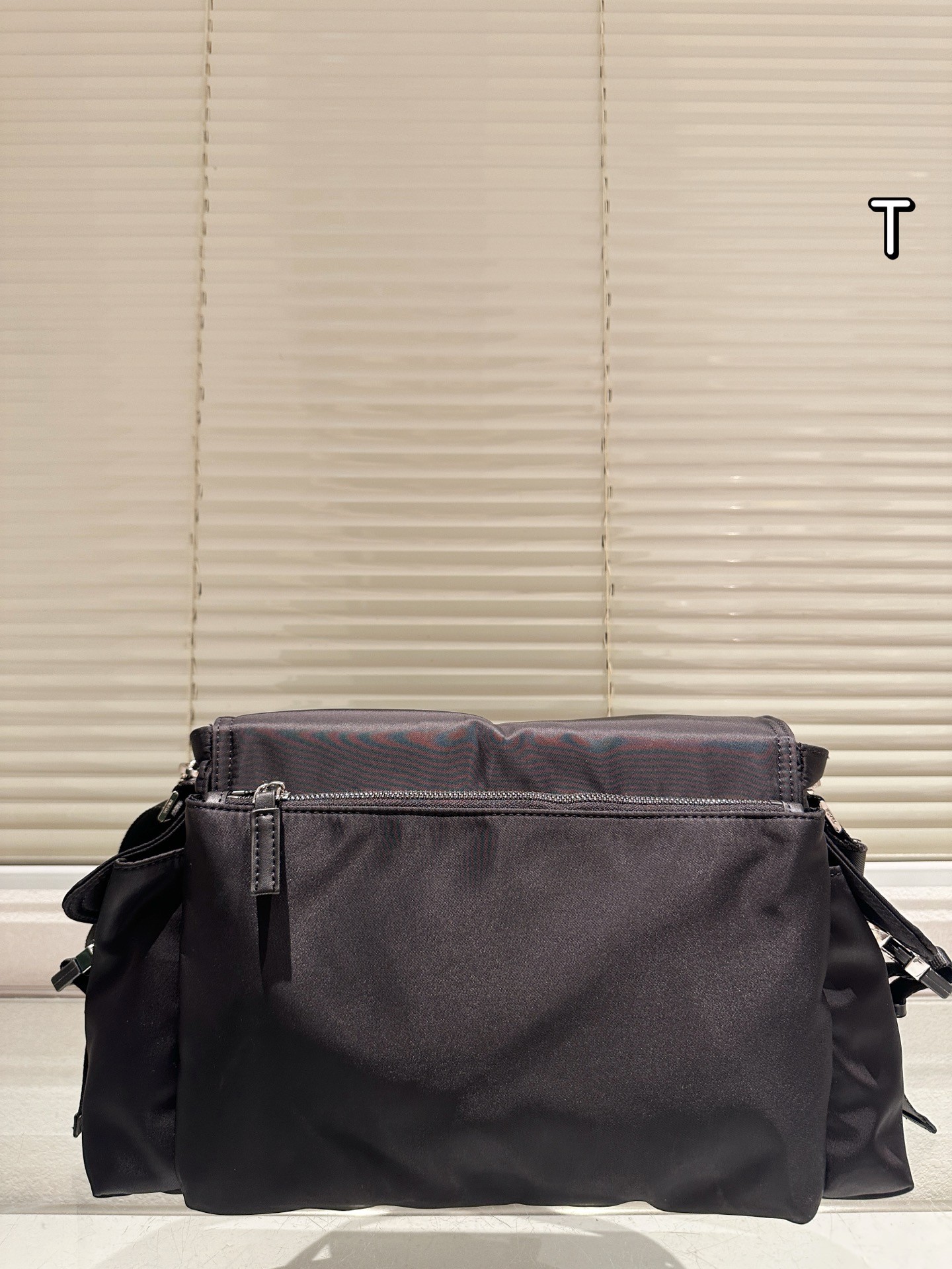 Prada Explore Series Recycled Nylon and Leather Messenger Bag