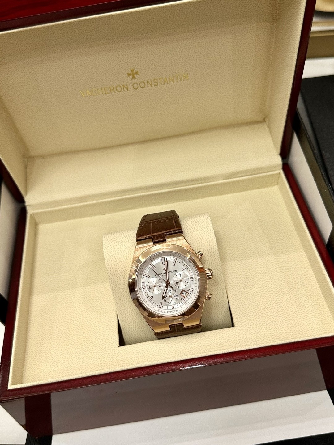 Vacheron Constantin Overseas Chronograph.