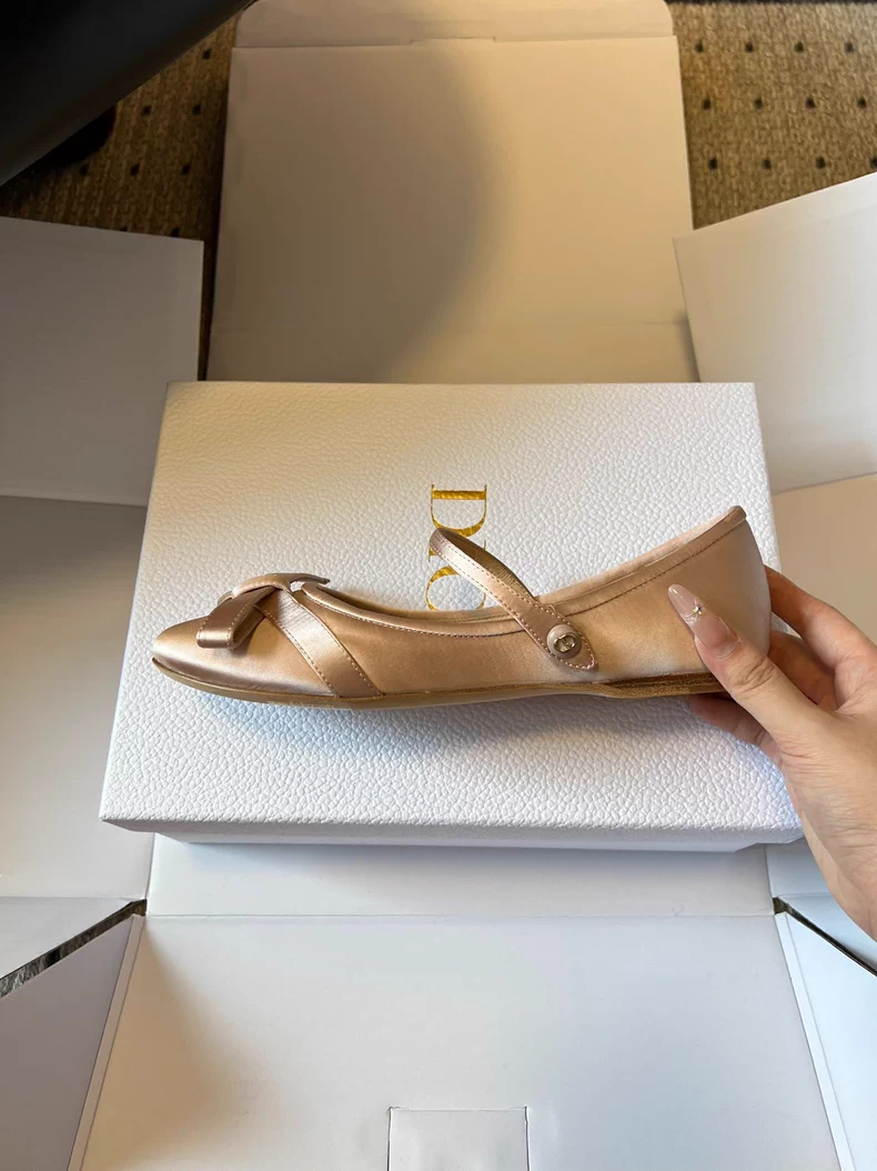 Dior Lovely-D ballerina flats