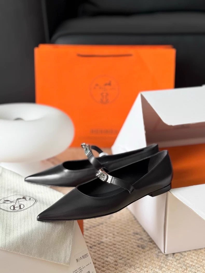 Hermès Kelly Ballet Flats