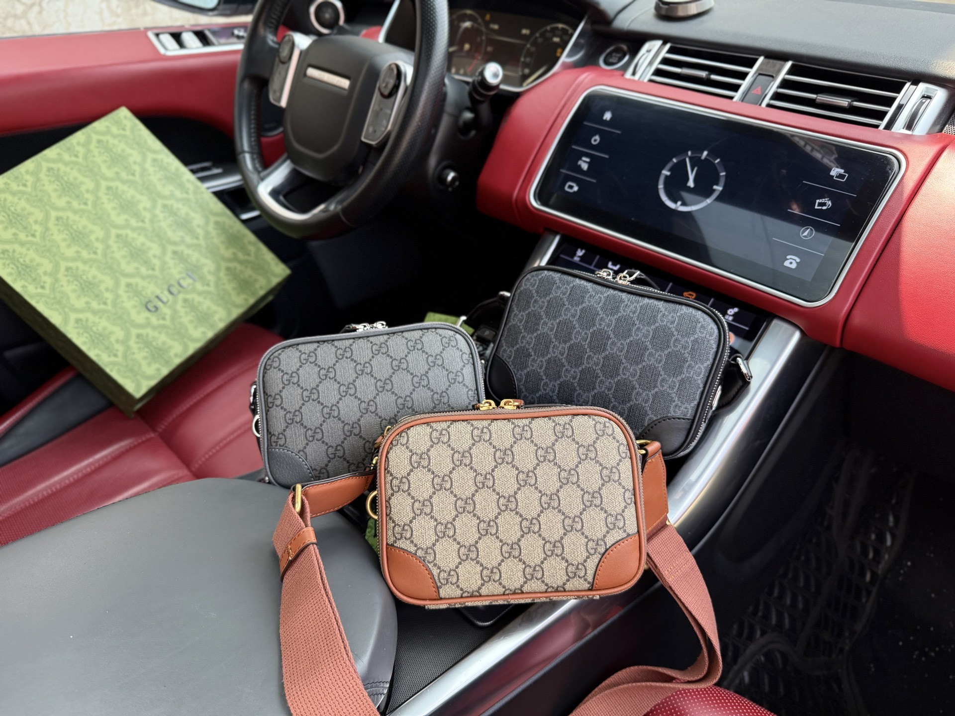 Gucci GG Emblem Mini Crossbody Bag