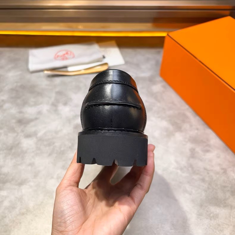 Hermès Icone loafers.
