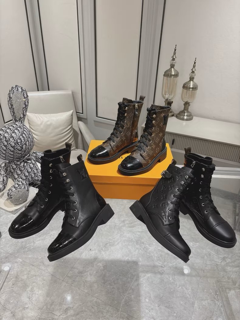 Louis Vuitton Citizen Flat Combat Boots