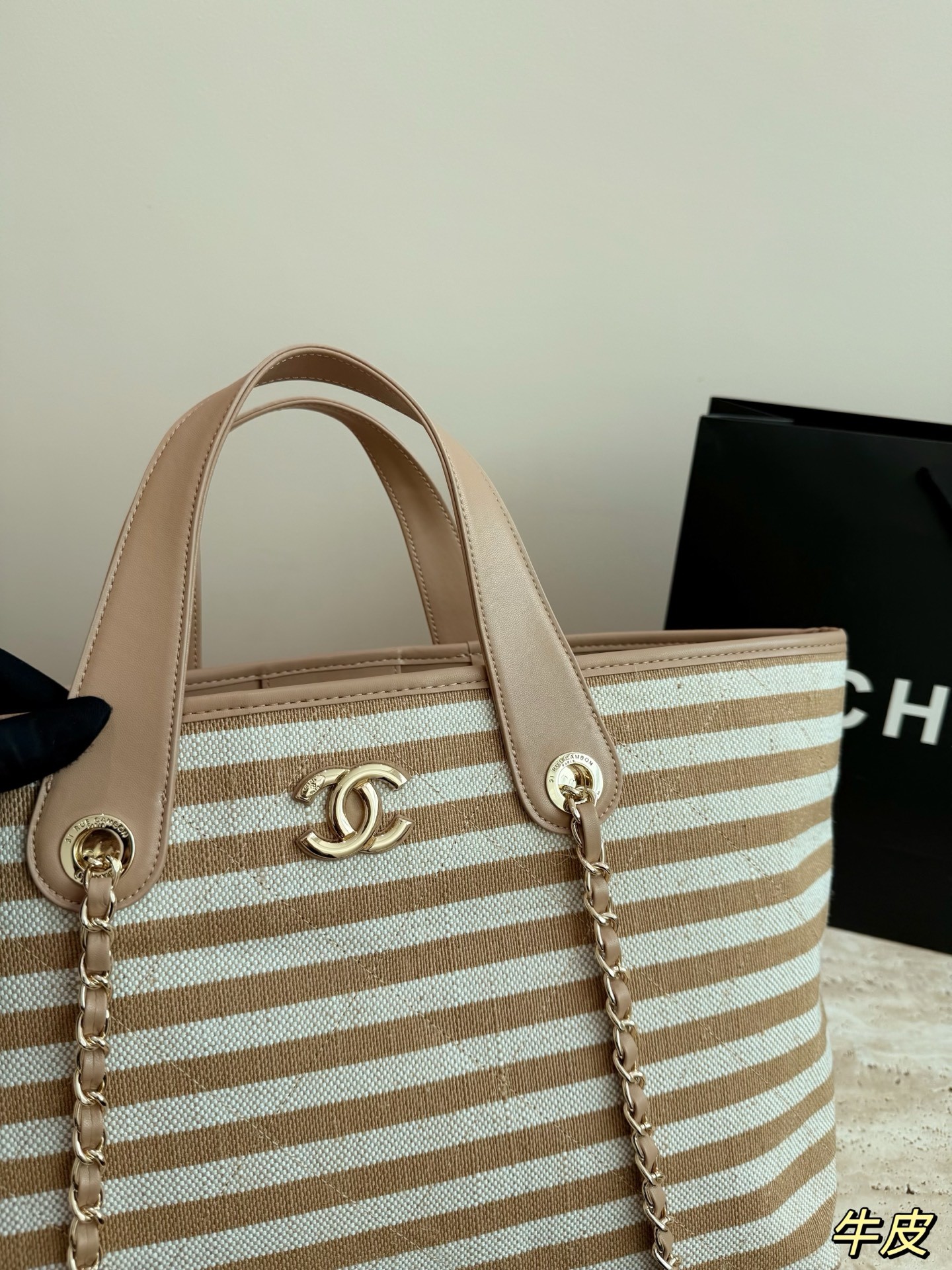 (Chanel) Deauville Tote Bag