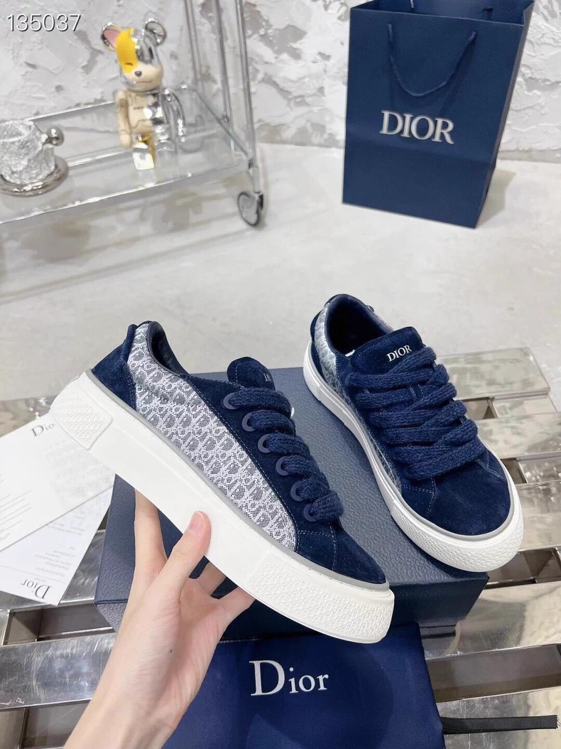 (Dior) B33 Spin Low-Top Sneakers