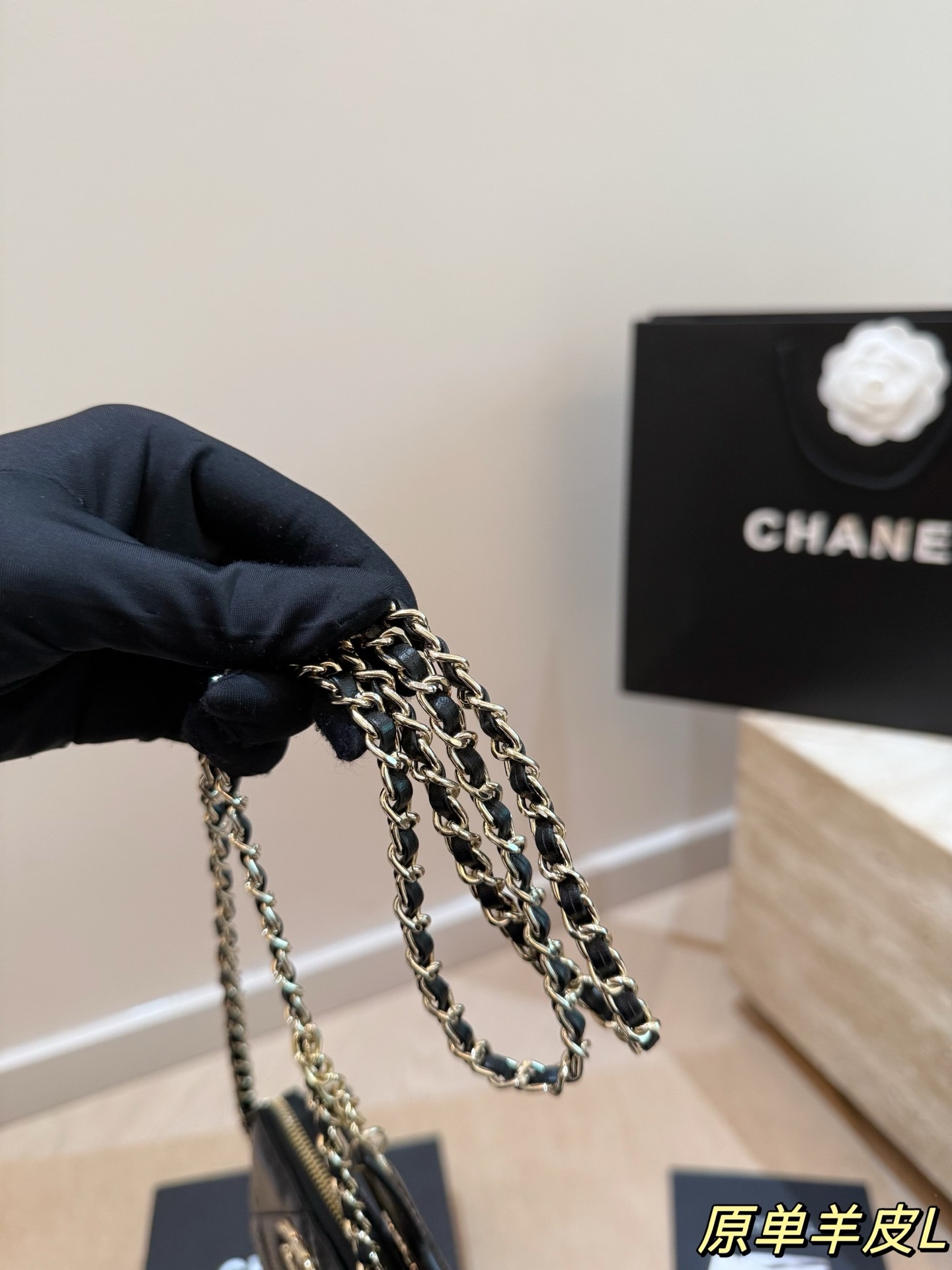 (Chanel) 25N COCO NEIGE Collection Velvet Camera Bag