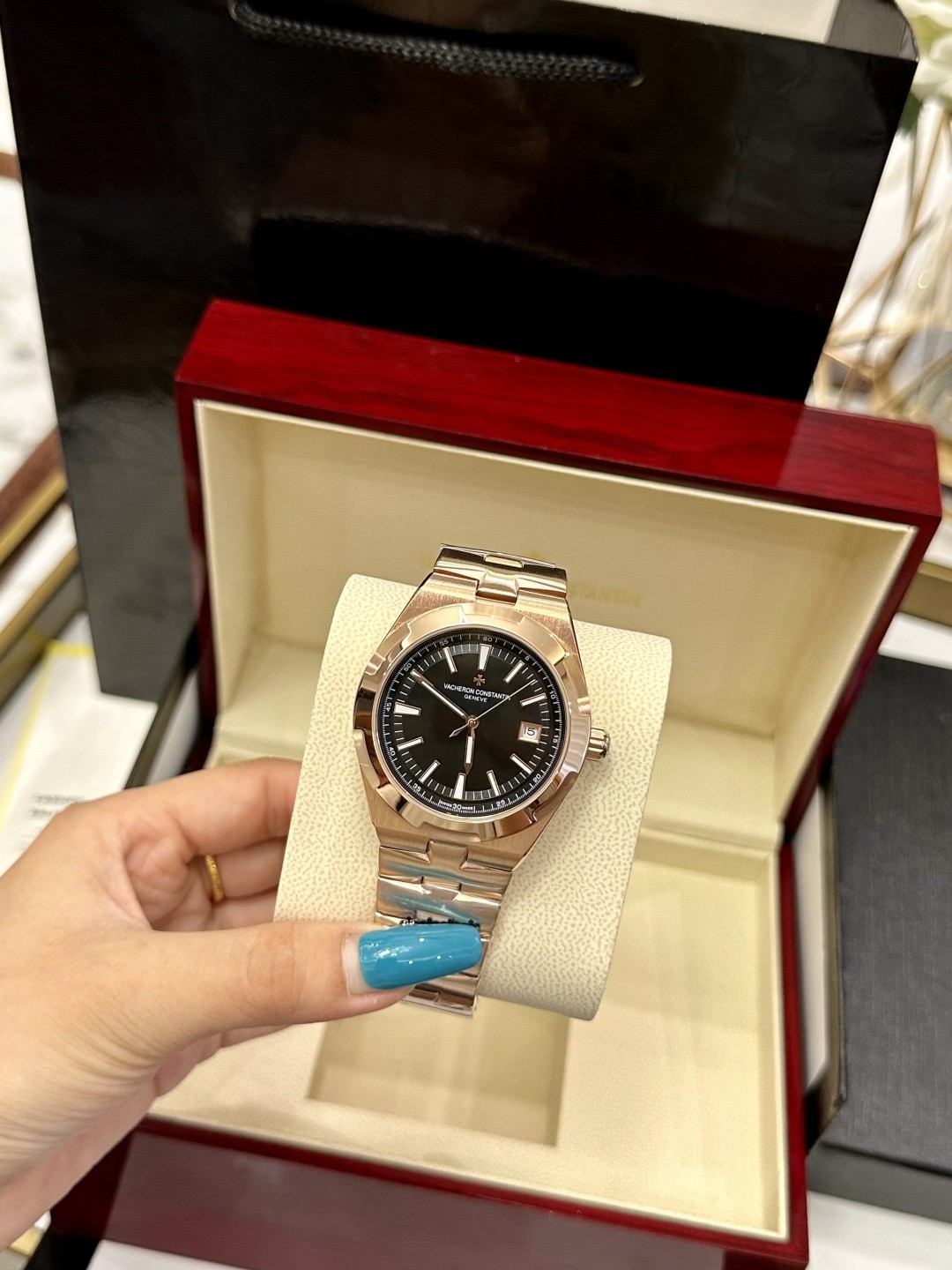 Vacheron Constantin Overseas Automatic Pink Gold Watch