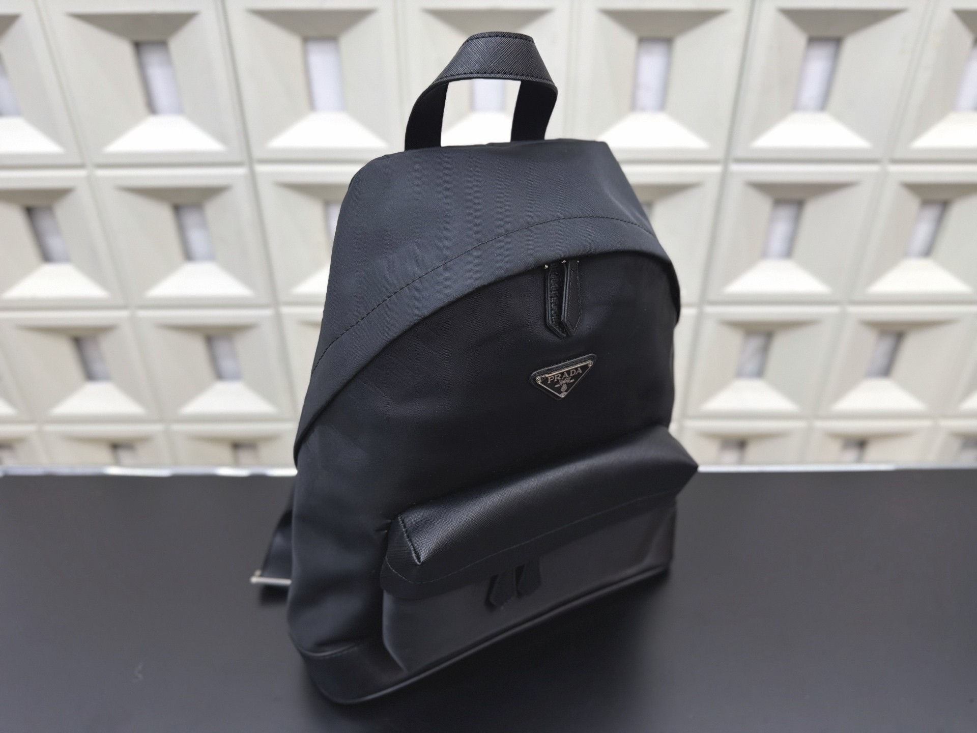 Prada's iconic nylon backpack