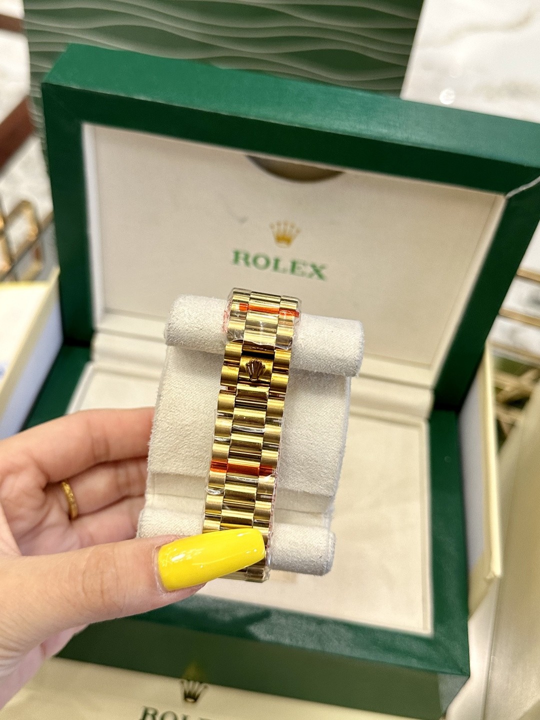 Rolex Day-Date watch, commonly known as the “President's Watch”