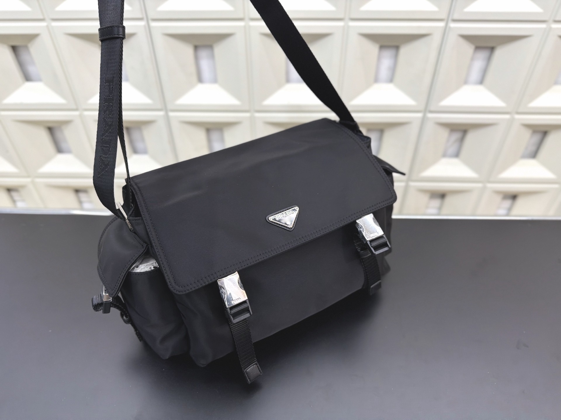 Prada Explore Series Shoulder Bag.