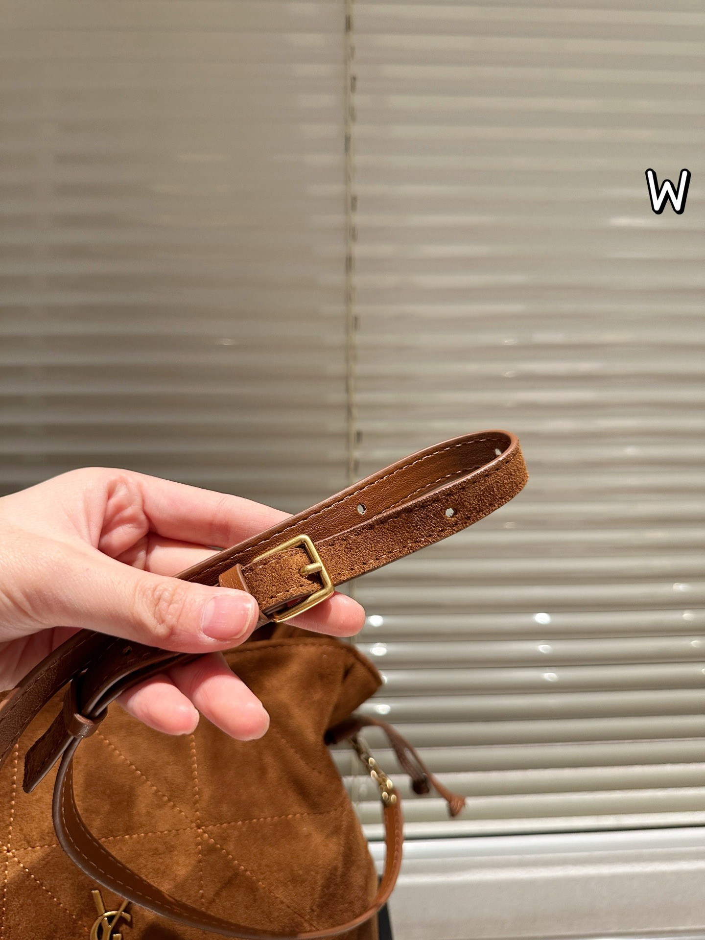 Yves Saint Laurent Jamie Suede Handbag