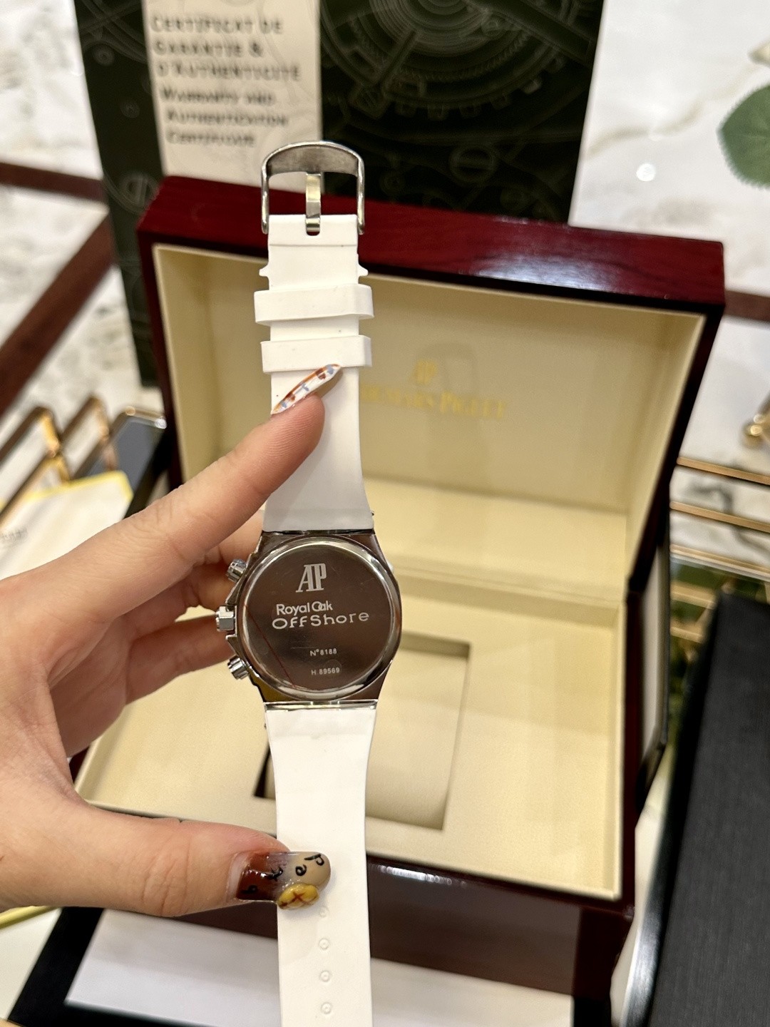 Audemars Piguet Royal Oak Offshore Ladies Automatic Chronograph.