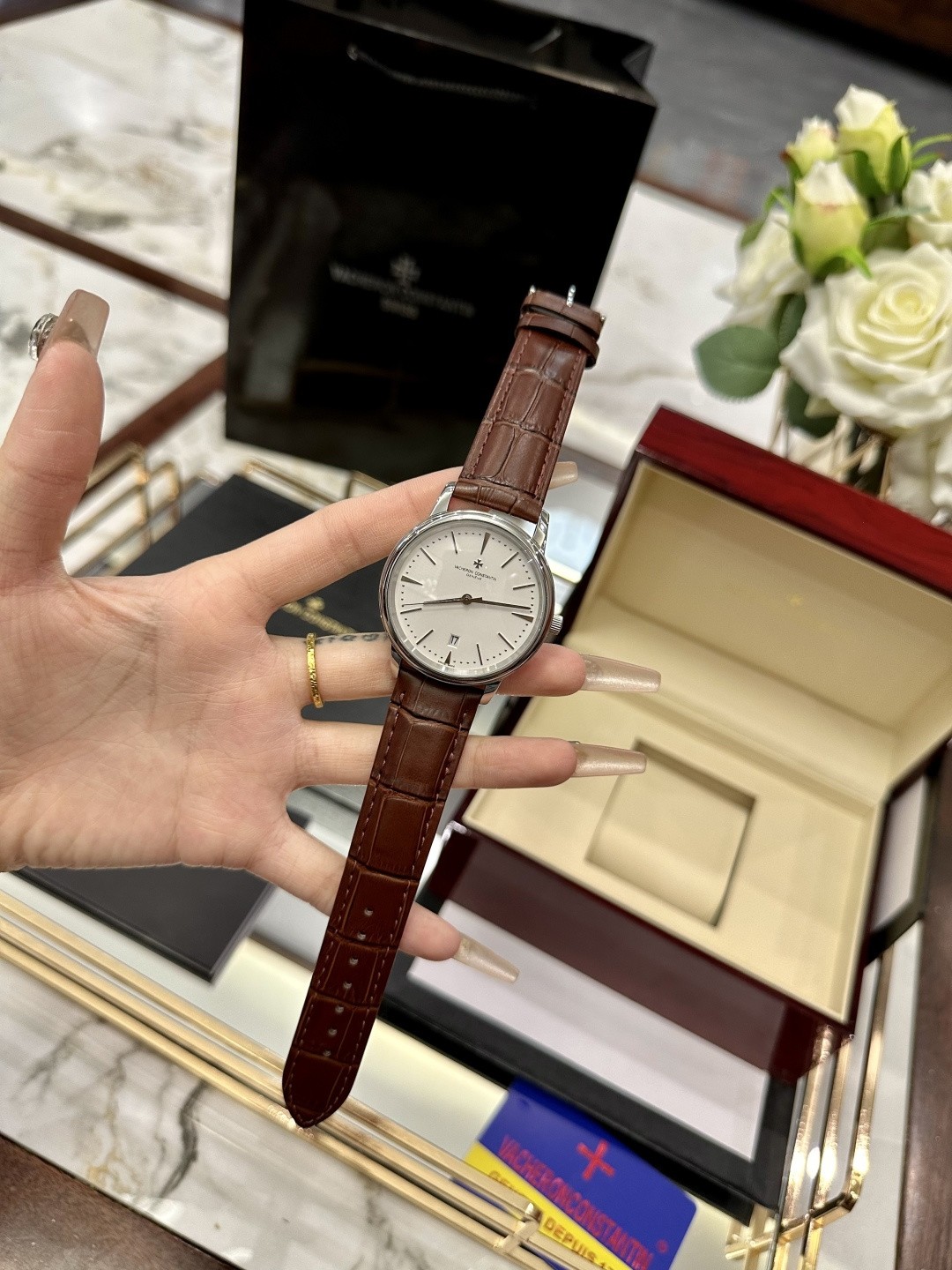 Vacheron Constantin Patrimony Automatic Watch.