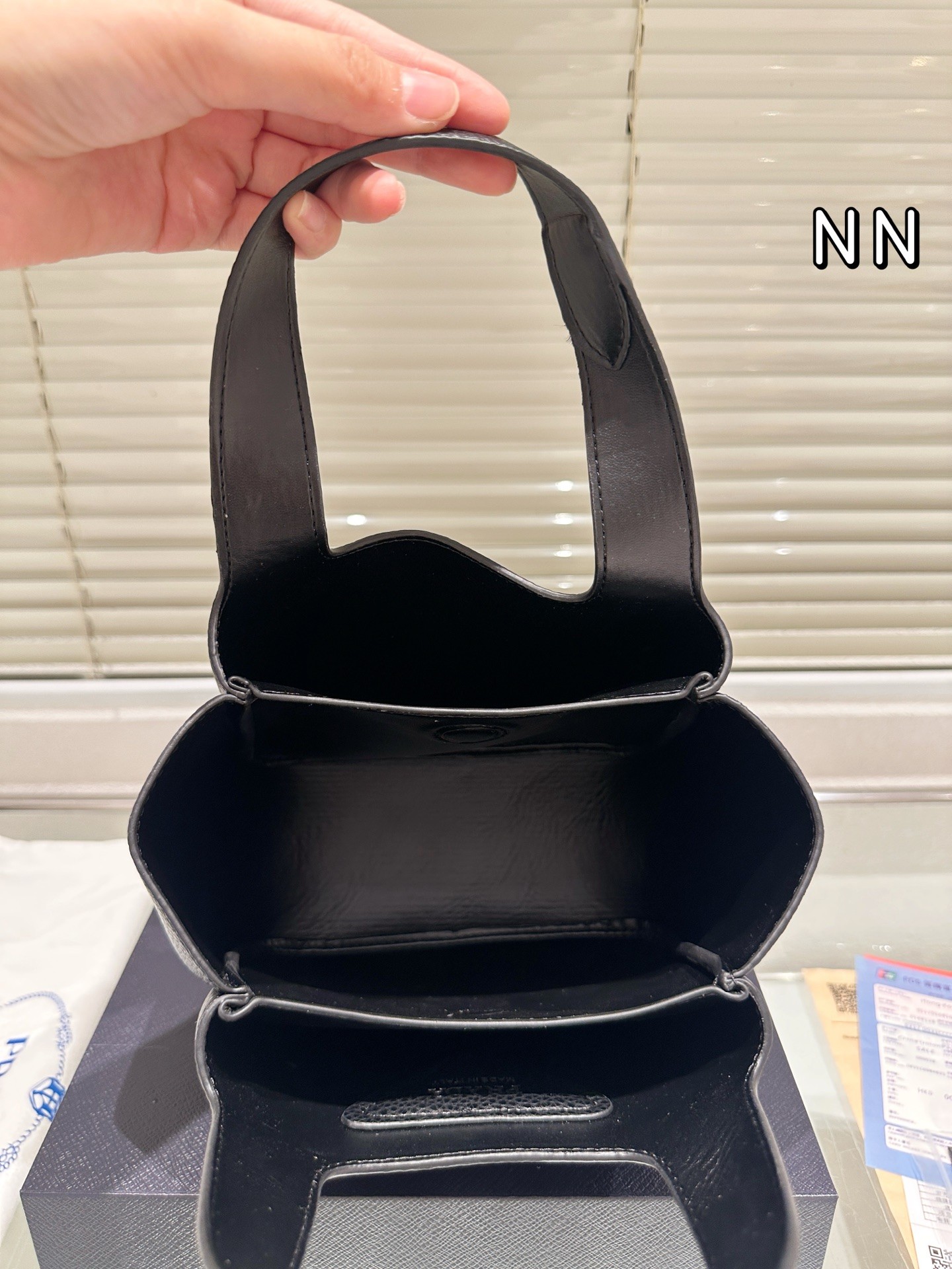 Prada Small Leather Tote Bag