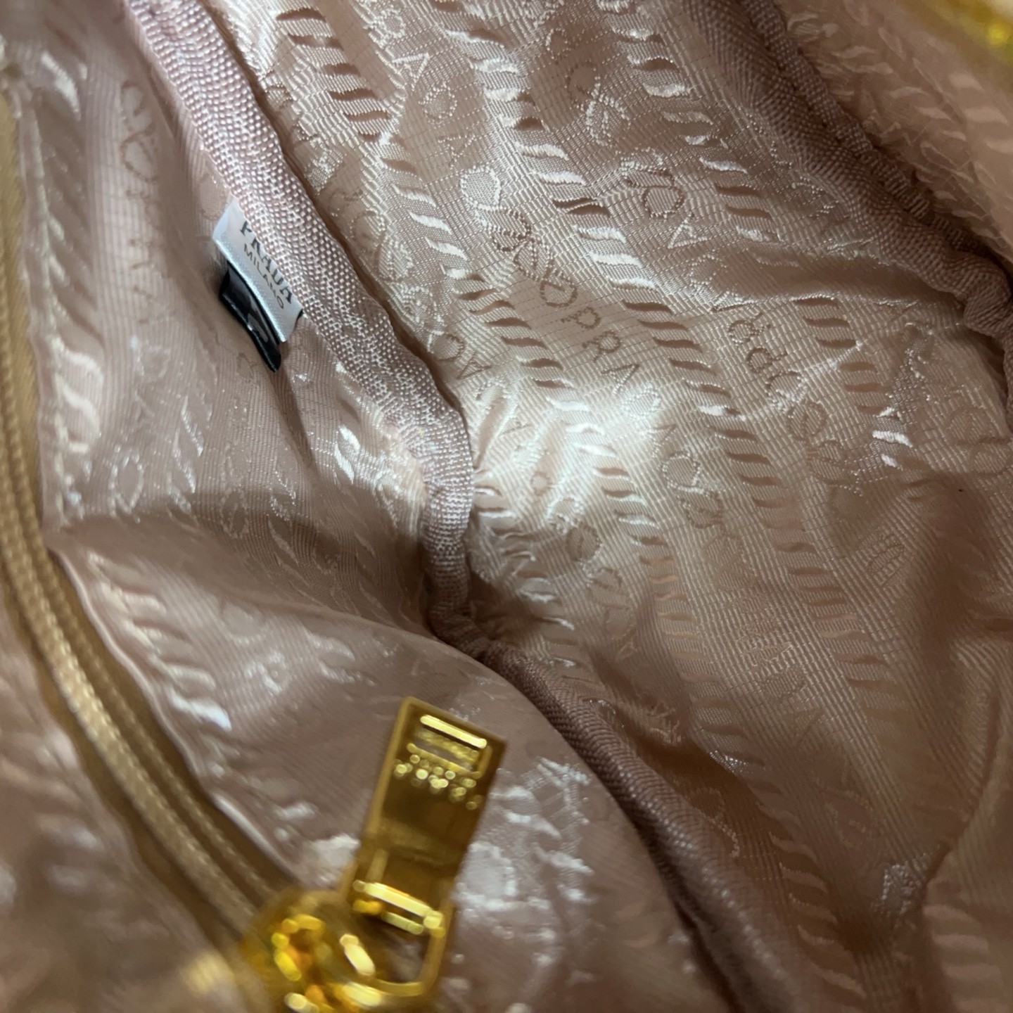 Prada Triangle Shoulder Bag.