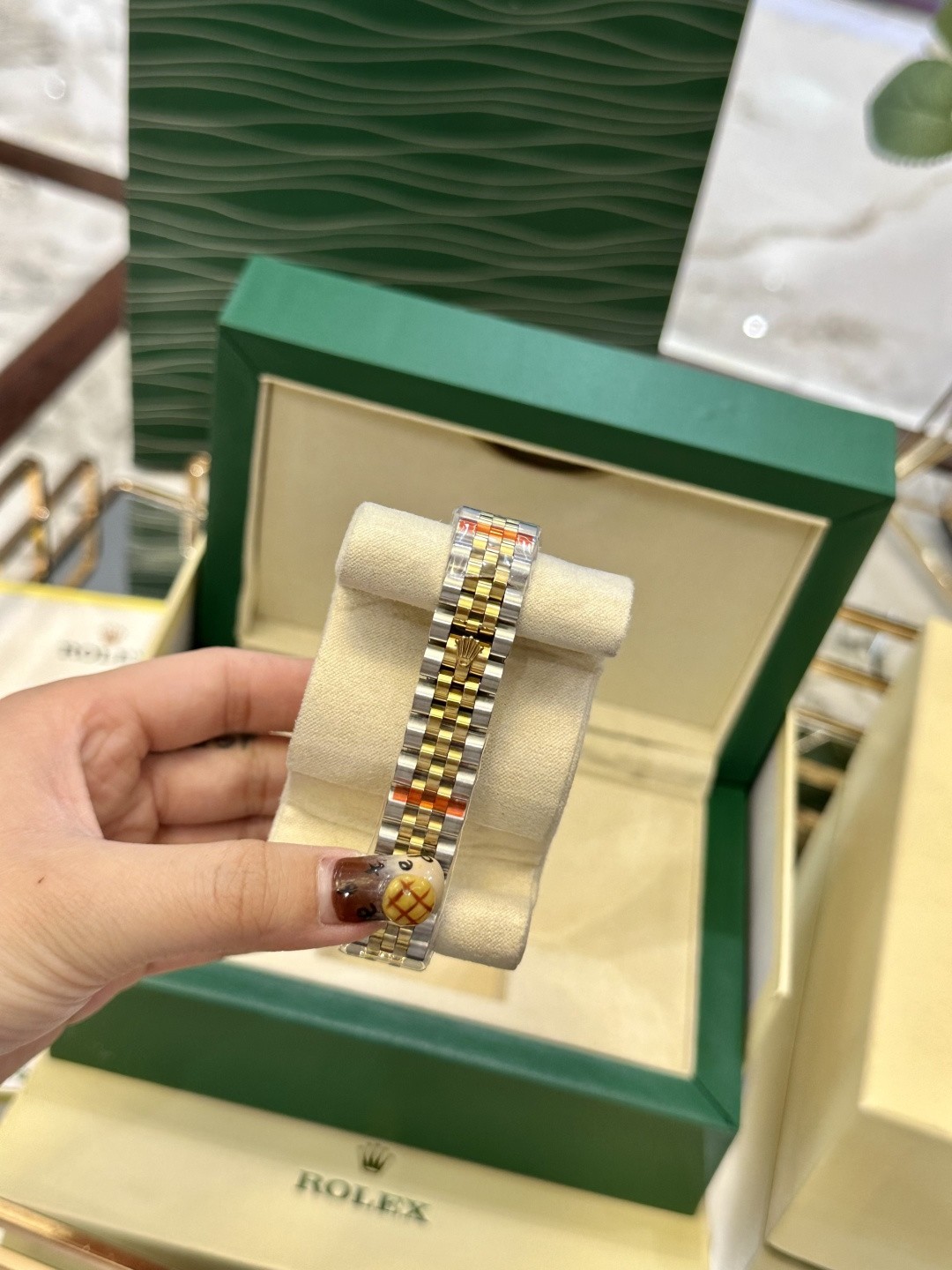 Rolex Datejust Two-Tone Gold and Steel Watch