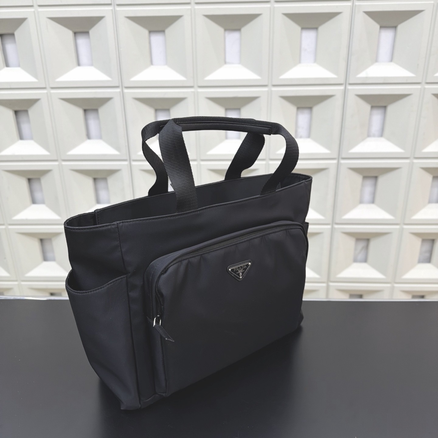 Prada Recycled Nylon Tote Bag