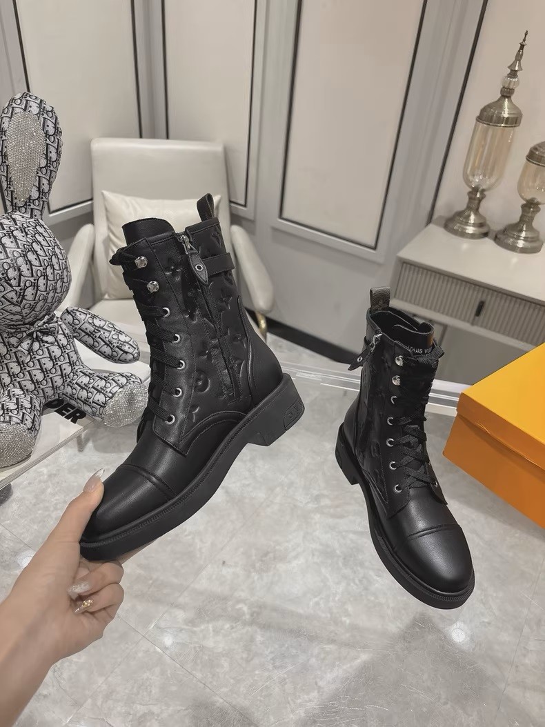 Louis Vuitton Citizen Flat Combat Boots