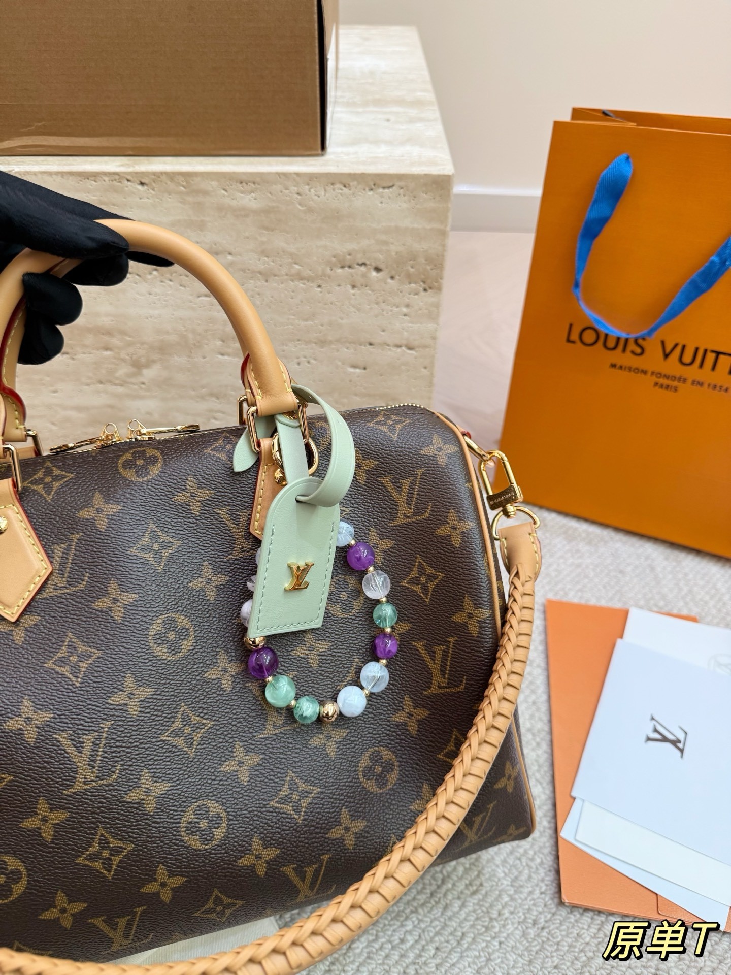 （Louis Vuitton）Speedy Soft 30 Lucky