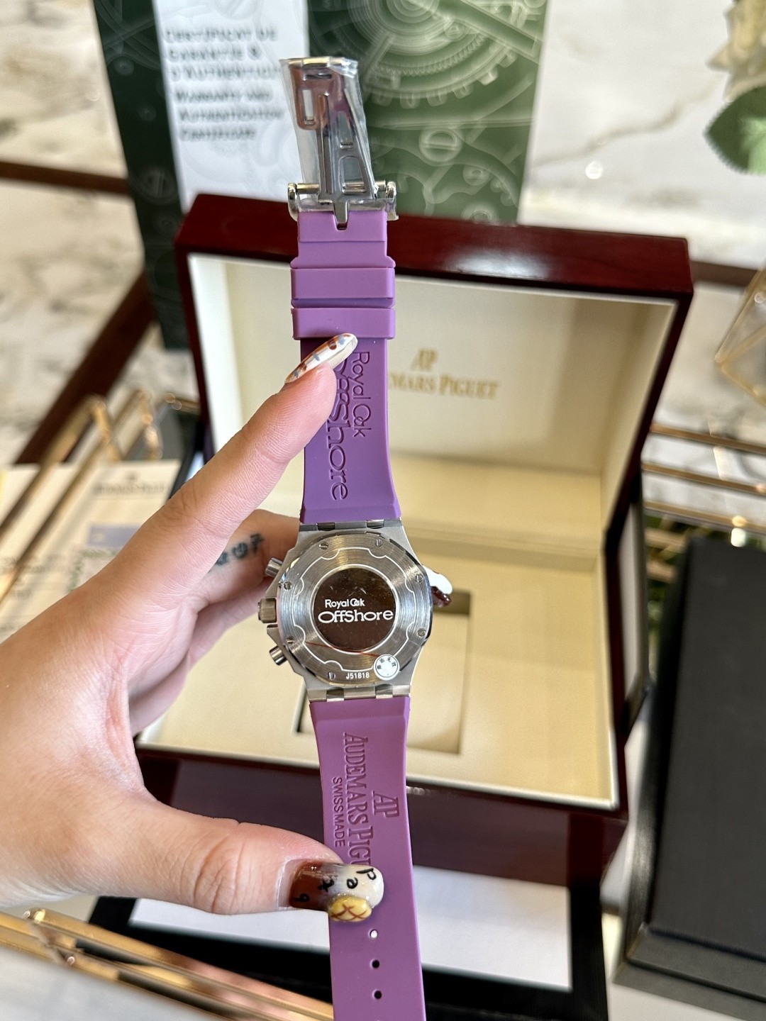 Audemars Piguet Royal Oak Offshore Ladies Chronograph.