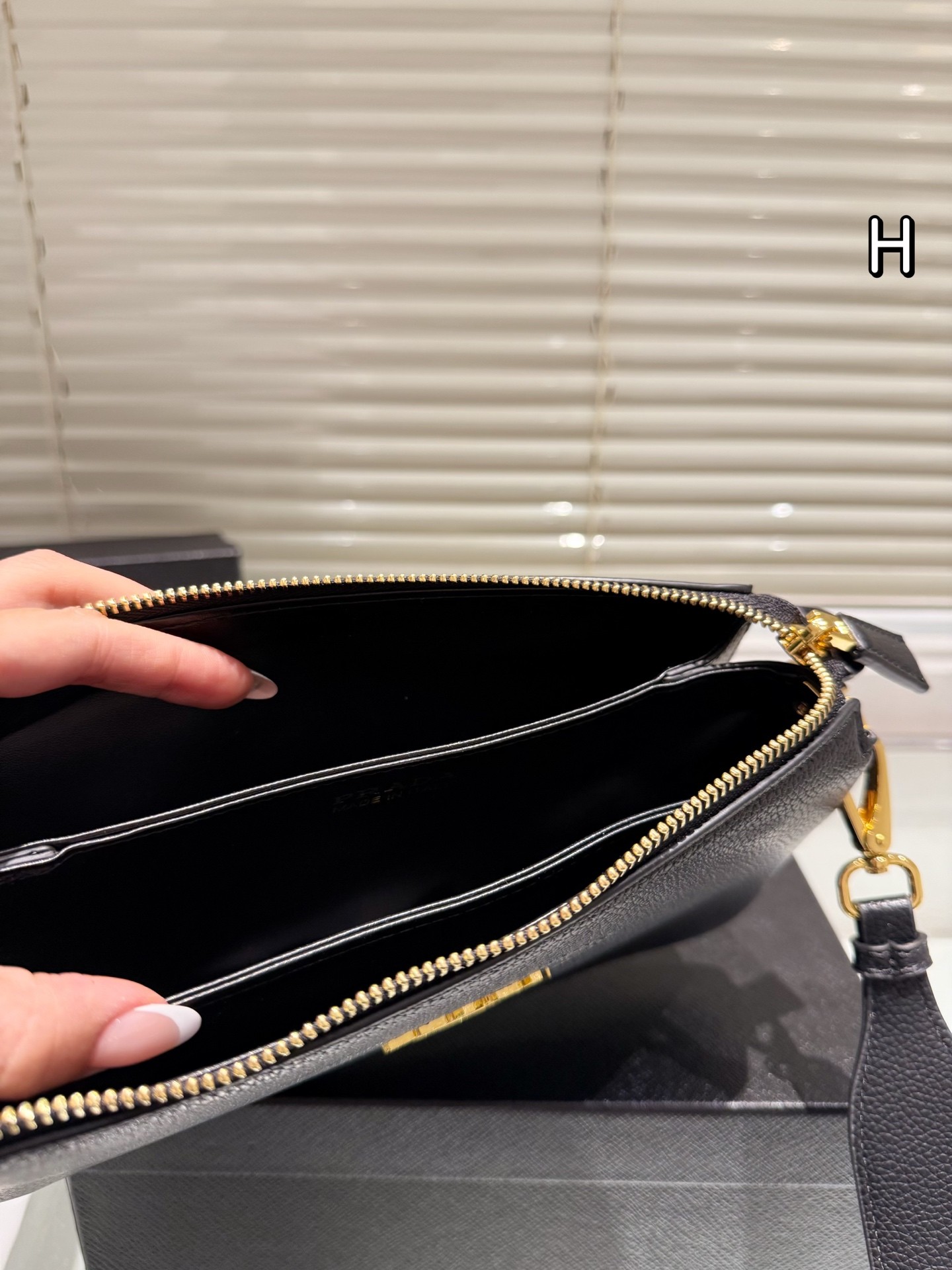 Prada Vitello Phenix Series Crossbody Bag