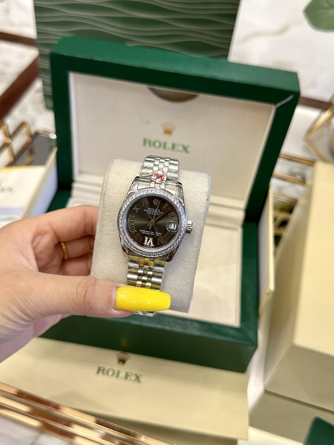 Rolex Oyster Perpetual Datejust 31 watch.
