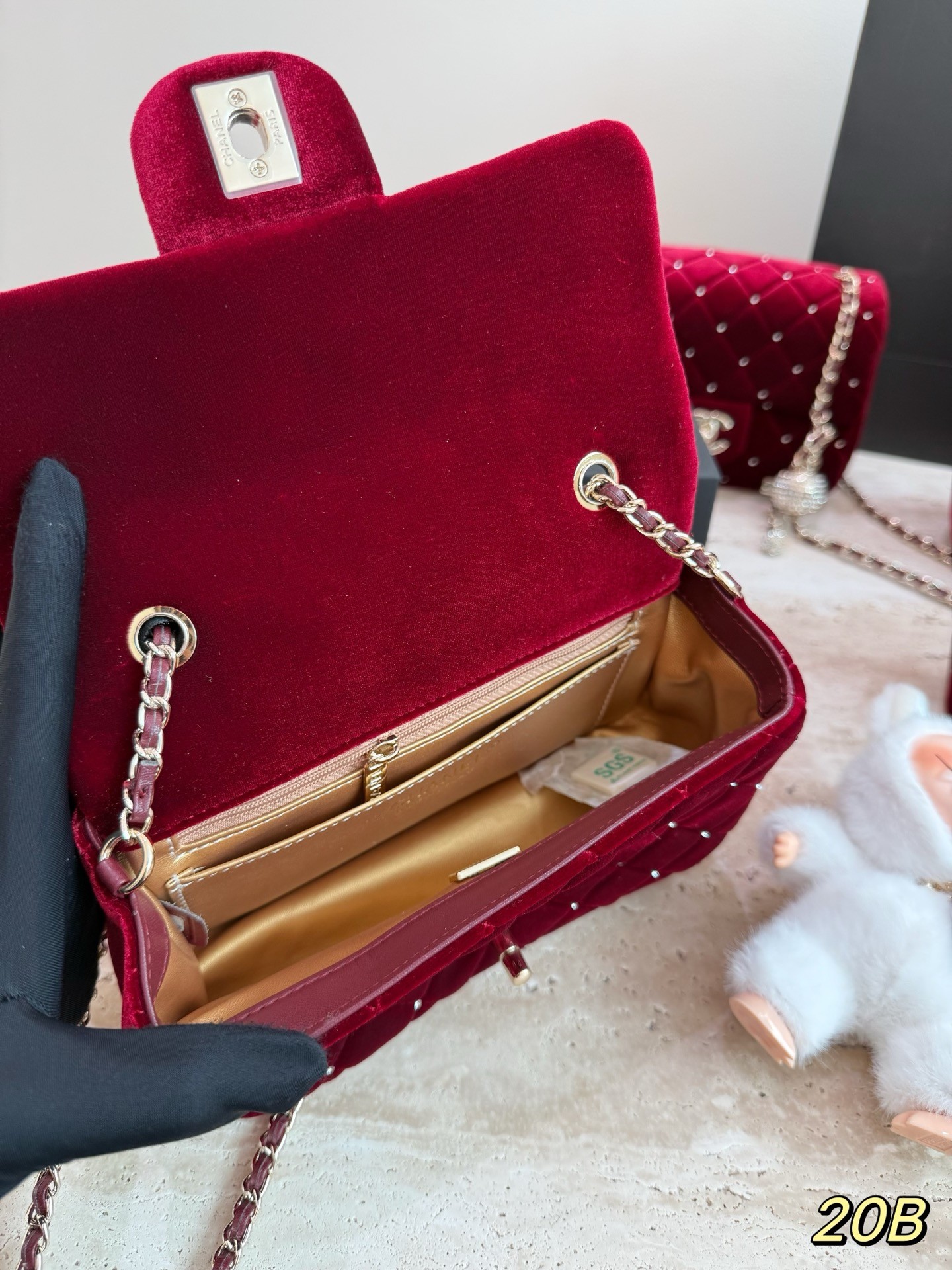 Chanel  Mini Flap Bag with Top Handle