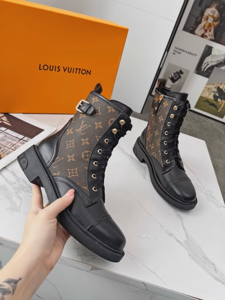 Louis Vuitton Citizen Flat Combat Boots