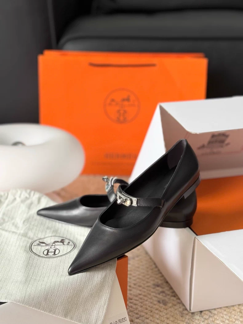 Hermès Kelly Ballet Flats