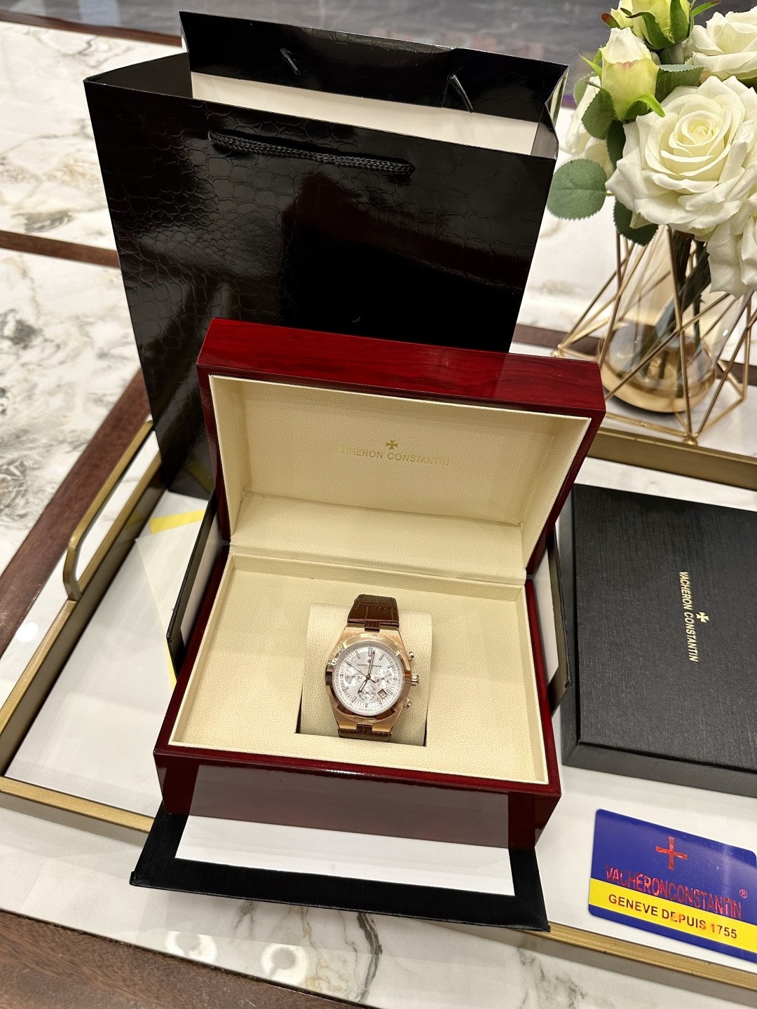 Vacheron Constantin Overseas Chronograph.